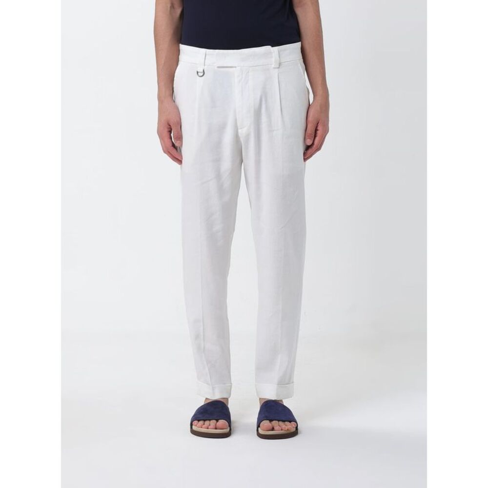 Paolo Pecora Men Paolo Pecora Virgin Wool Tailored Trousers